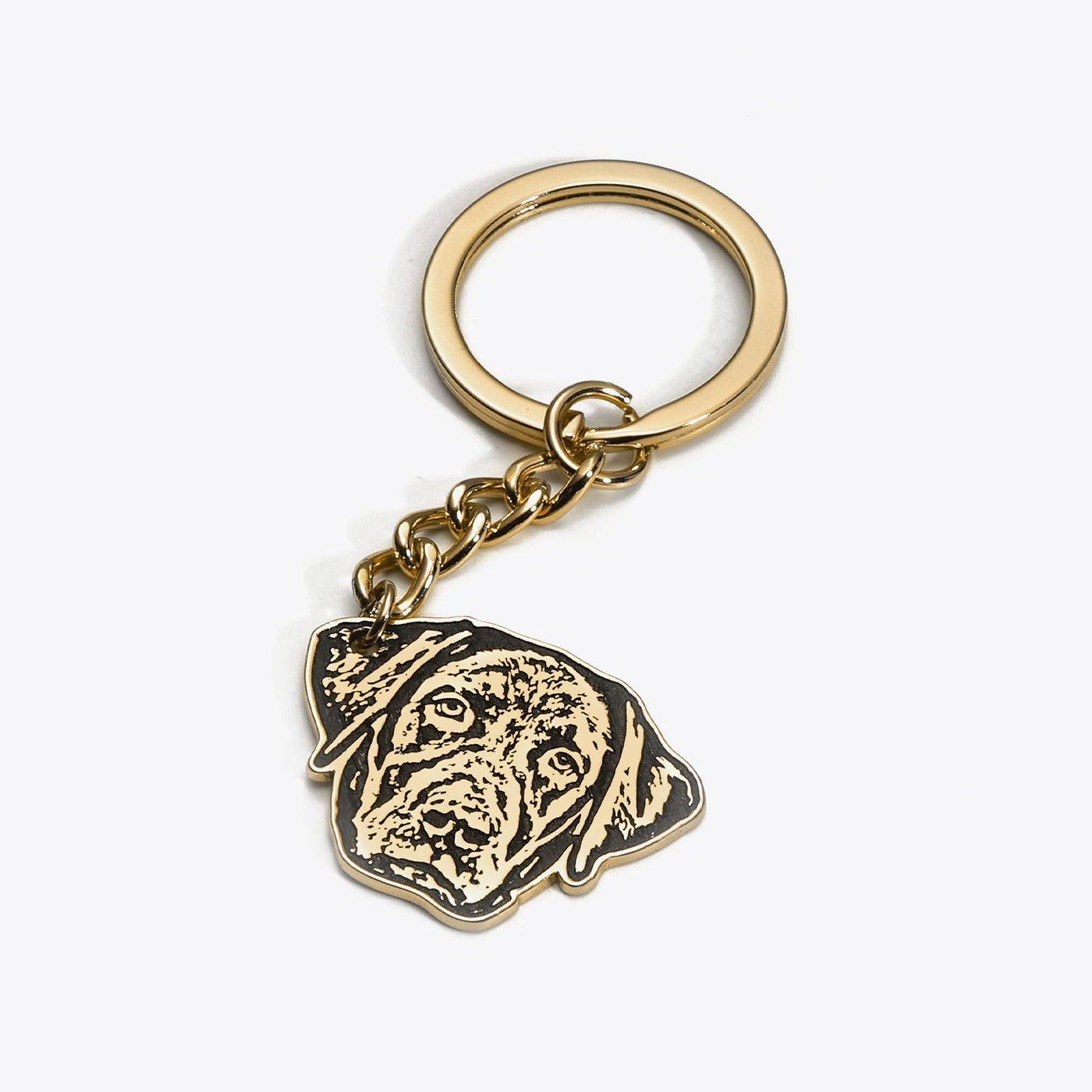 Pet Face Cutout Keychain