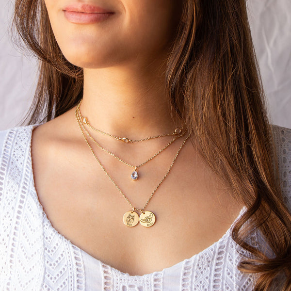 Dainty Necklace Set