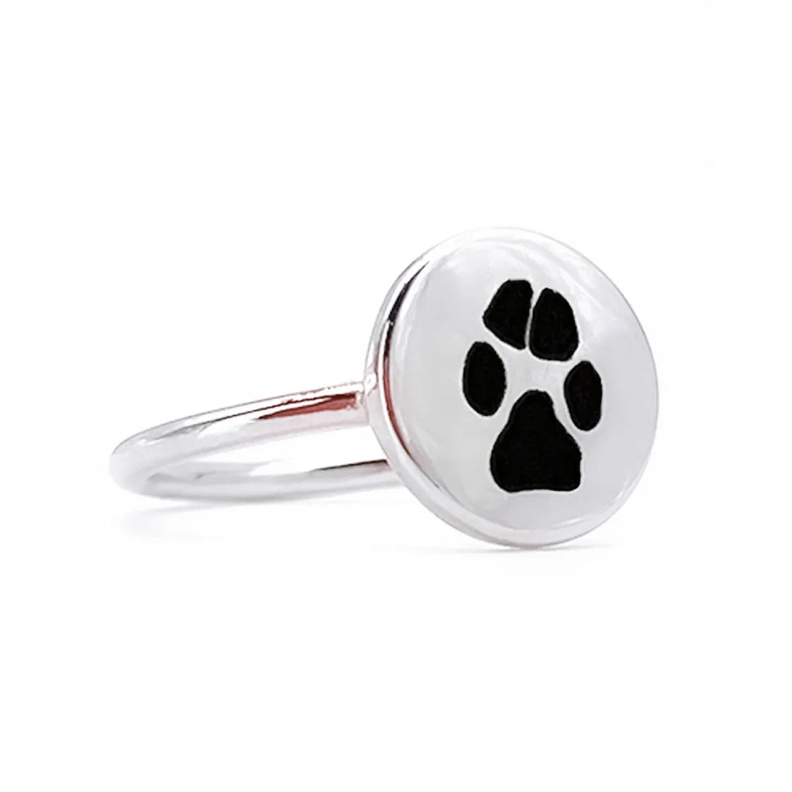 Personalized Pawprint Ring